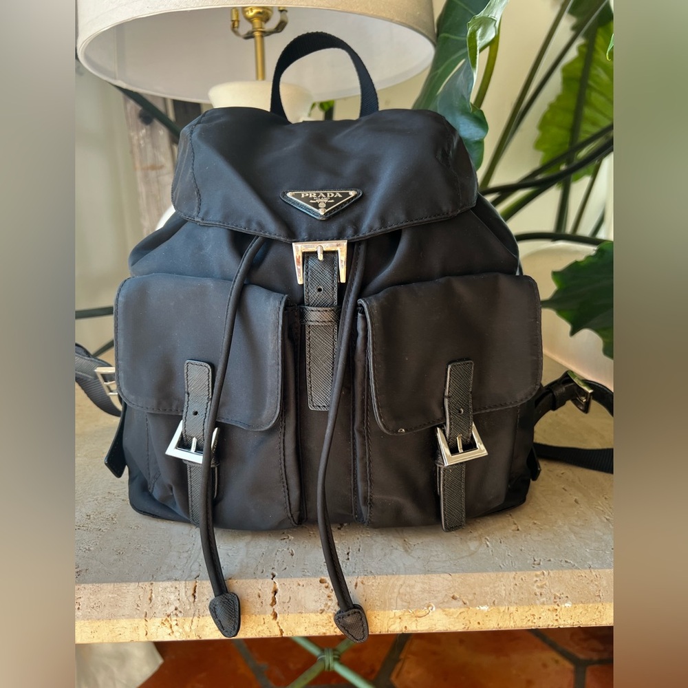 Authentic Nylon Prada Backpack - image 4